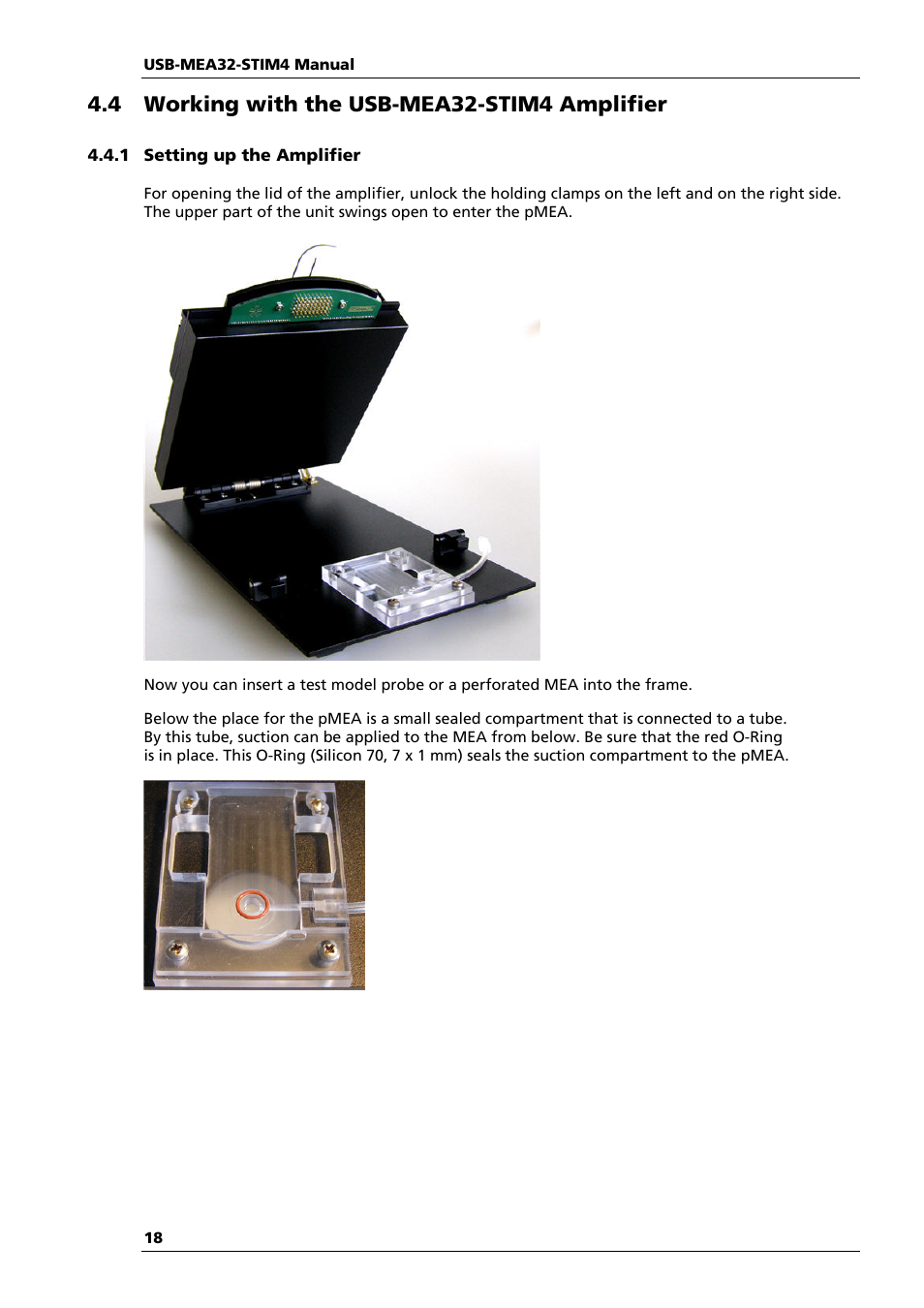 4 working with the usb-mea32-stim4 amplifier | Multichannel Systems USB-MEA32-STIM4 Manual User Manual | Page 24 / 50