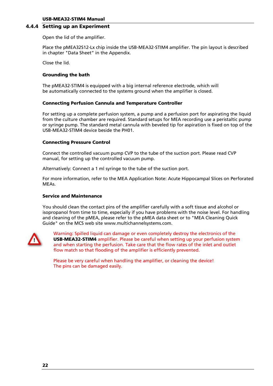 Multichannel Systems USB-MEA32-STIM4 Manual User Manual | Page 28 / 50