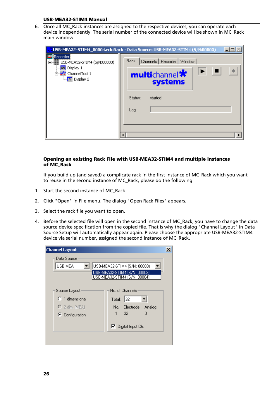 Multichannel Systems USB-MEA32-STIM4 Manual User Manual | Page 32 / 50