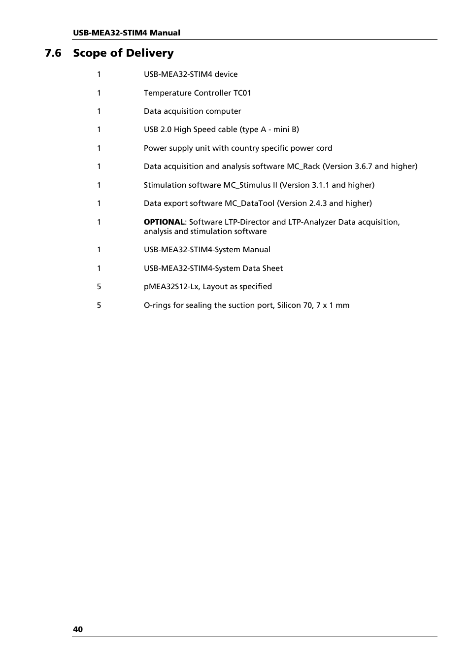 6 scope of delivery | Multichannel Systems USB-MEA32-STIM4 Manual User Manual | Page 46 / 50