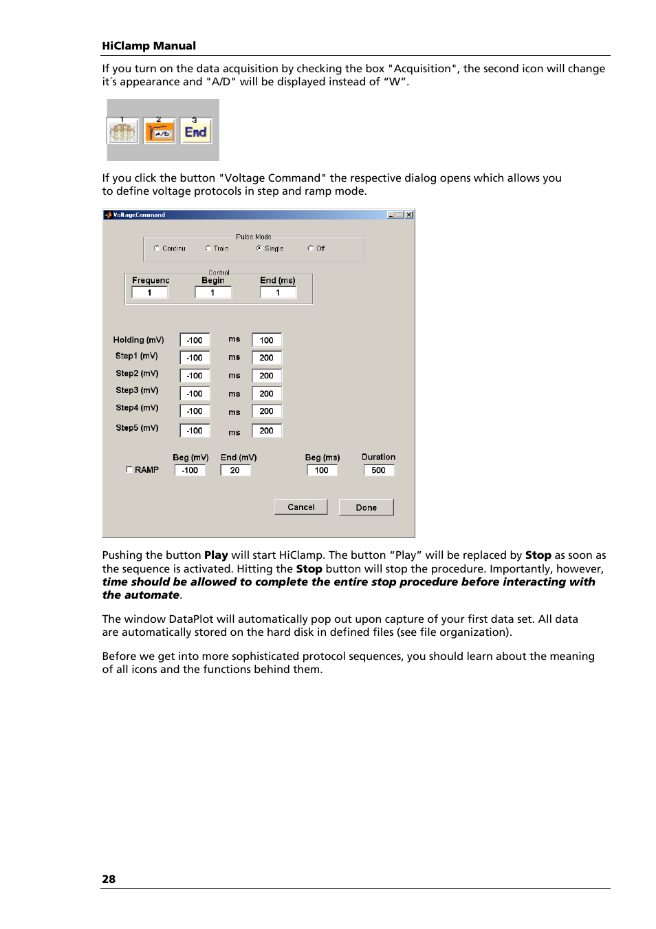 Multichannel Systems HiClamp Manual User Manual | Page 34 / 81