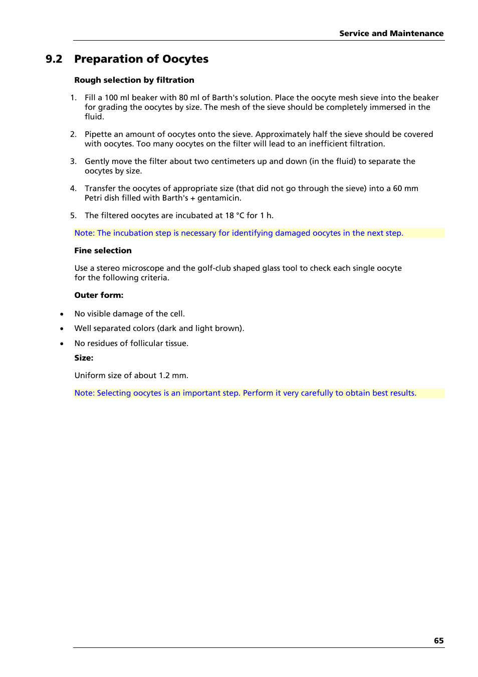 2 preparation of oocytes | Multichannel Systems HiClamp Manual User Manual | Page 71 / 81