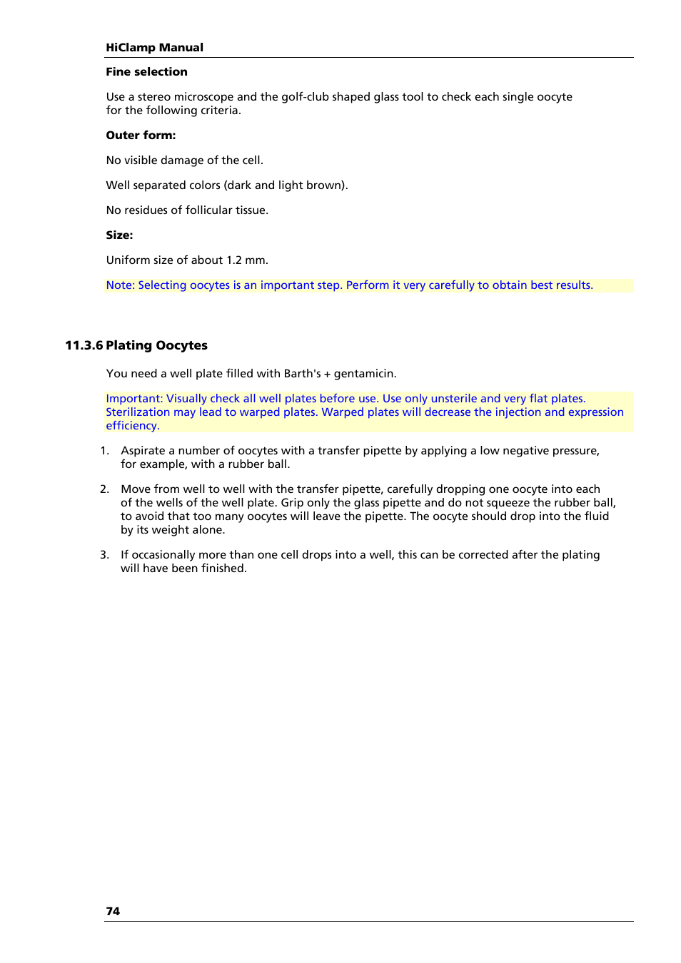 Multichannel Systems HiClamp Manual User Manual | Page 80 / 81