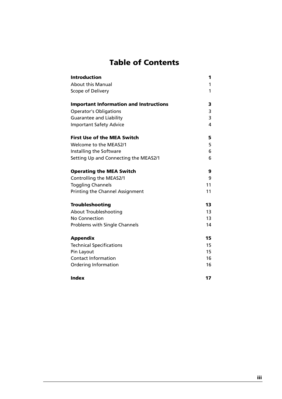Multichannel Systems MEAS21+MEASwitchUSB Manual User Manual | Page 3 / 23