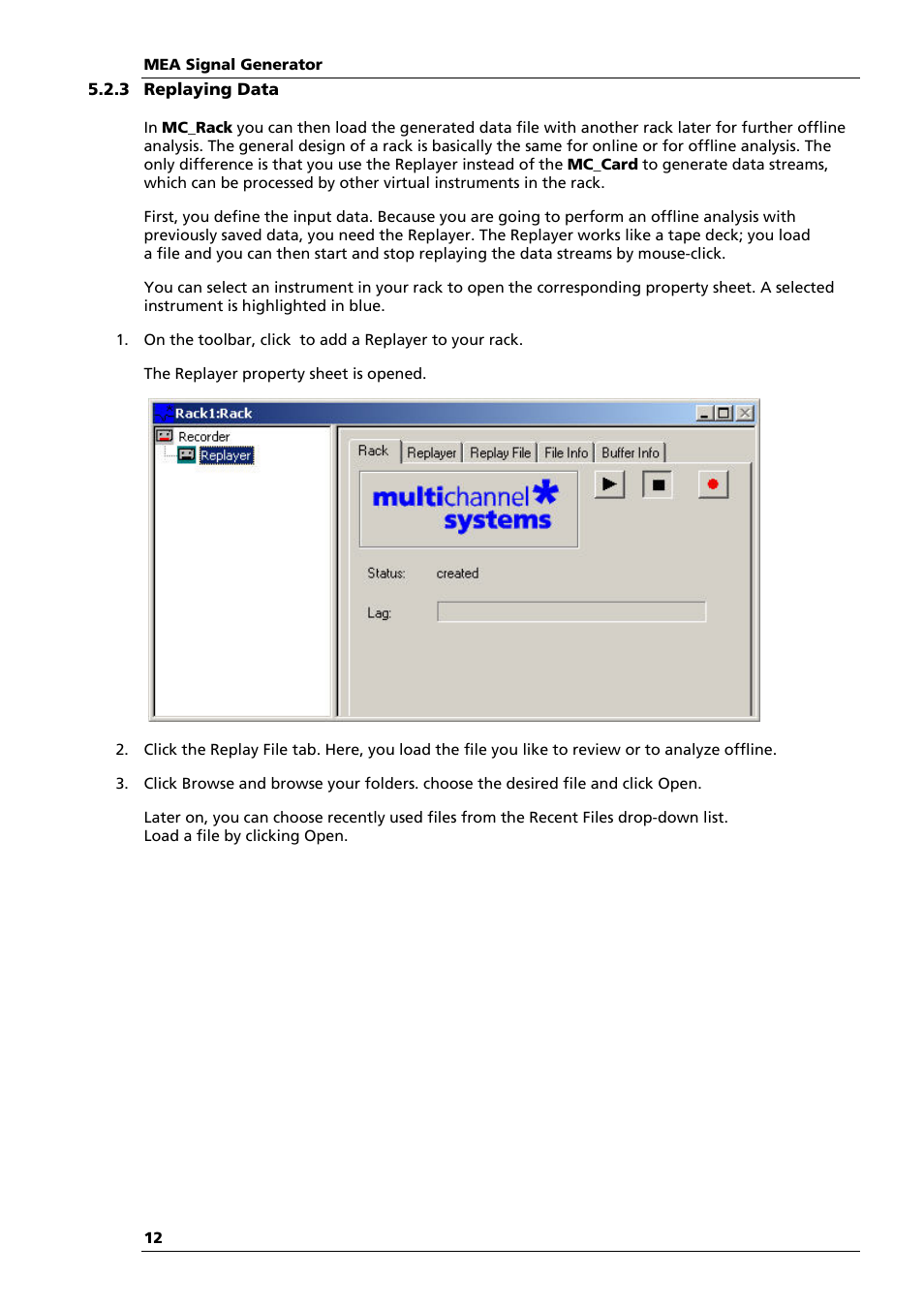 Multichannel Systems MEA_Signal_Generator Manual User Manual | Page 16 / 29