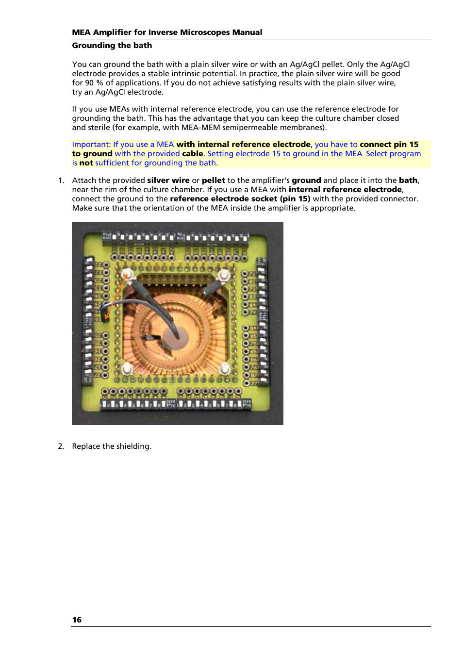 Multichannel Systems MEA1060-Inv Manual User Manual | Page 16 / 35