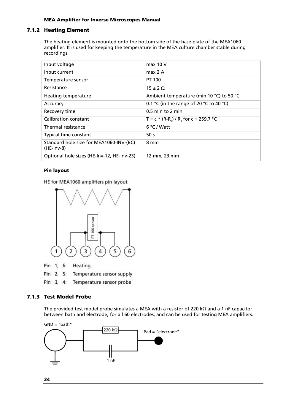 Multichannel Systems MEA1060-Inv Manual User Manual | Page 24 / 35