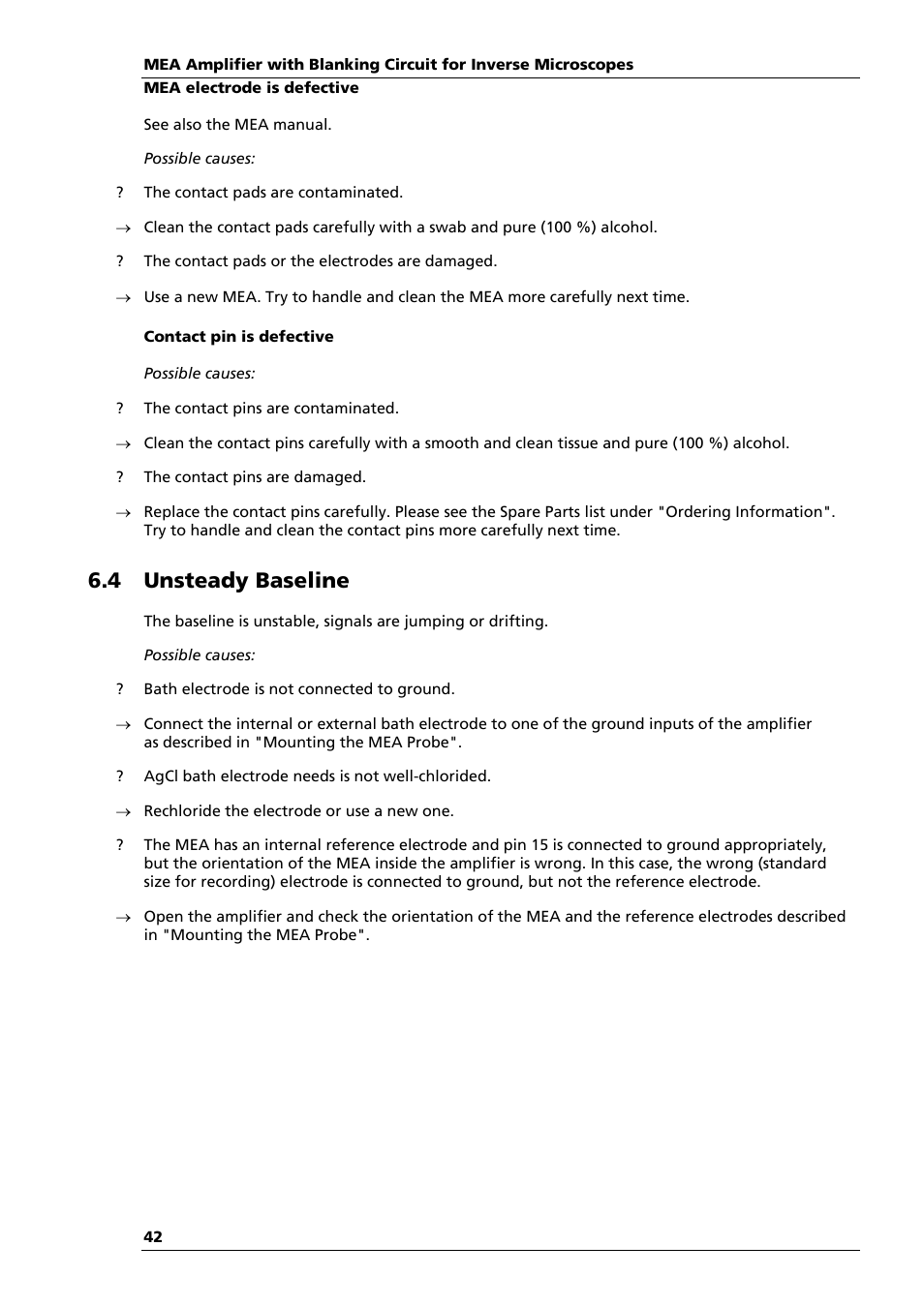 4 unsteady baseline | Multichannel Systems MEA1060-Inv-BC Manual User Manual | Page 46 / 64