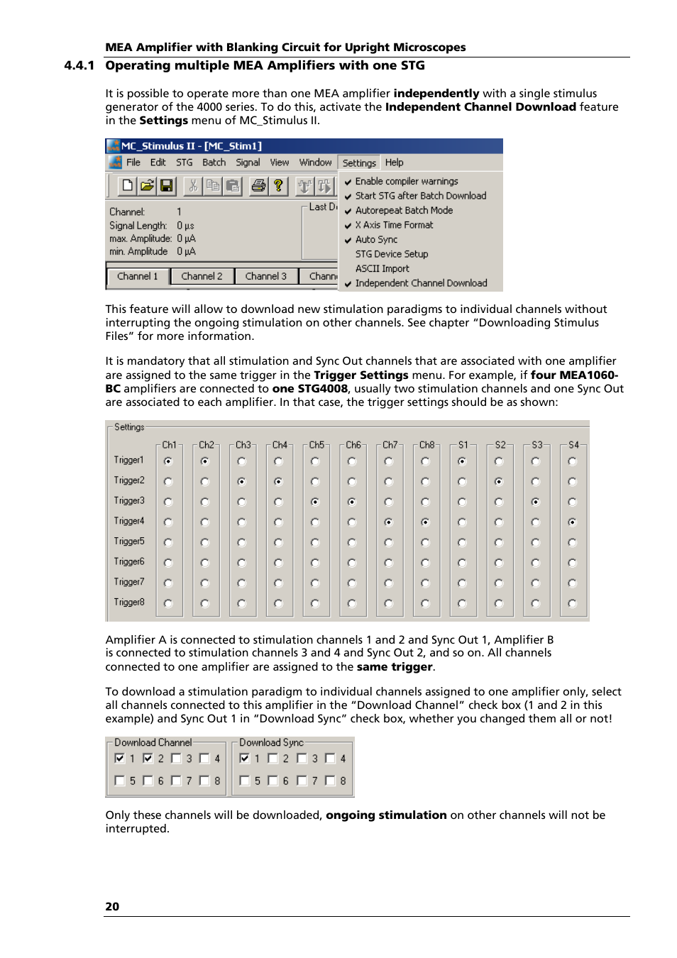 Multichannel Systems MEA1060-Up-BC Manual User Manual | Page 20 / 64