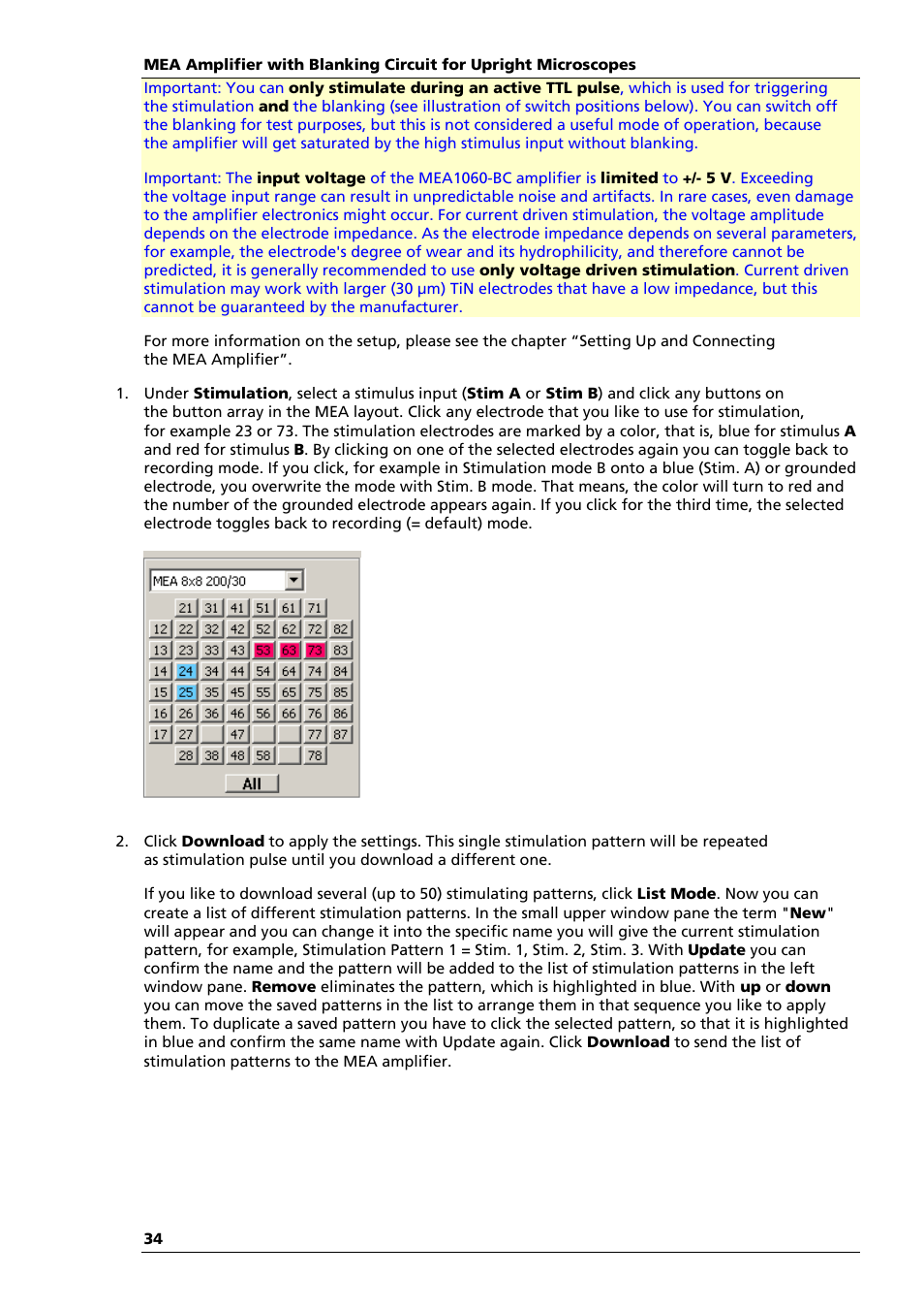 Multichannel Systems MEA1060-Up-BC Manual User Manual | Page 34 / 64