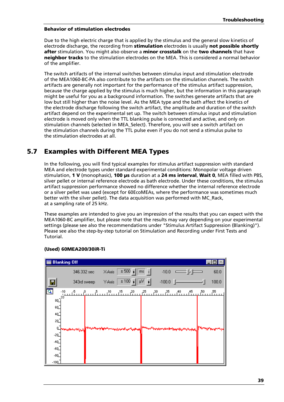 7 examples with different mea types | Multichannel Systems MEA1060-Up-BC Manual User Manual | Page 39 / 64