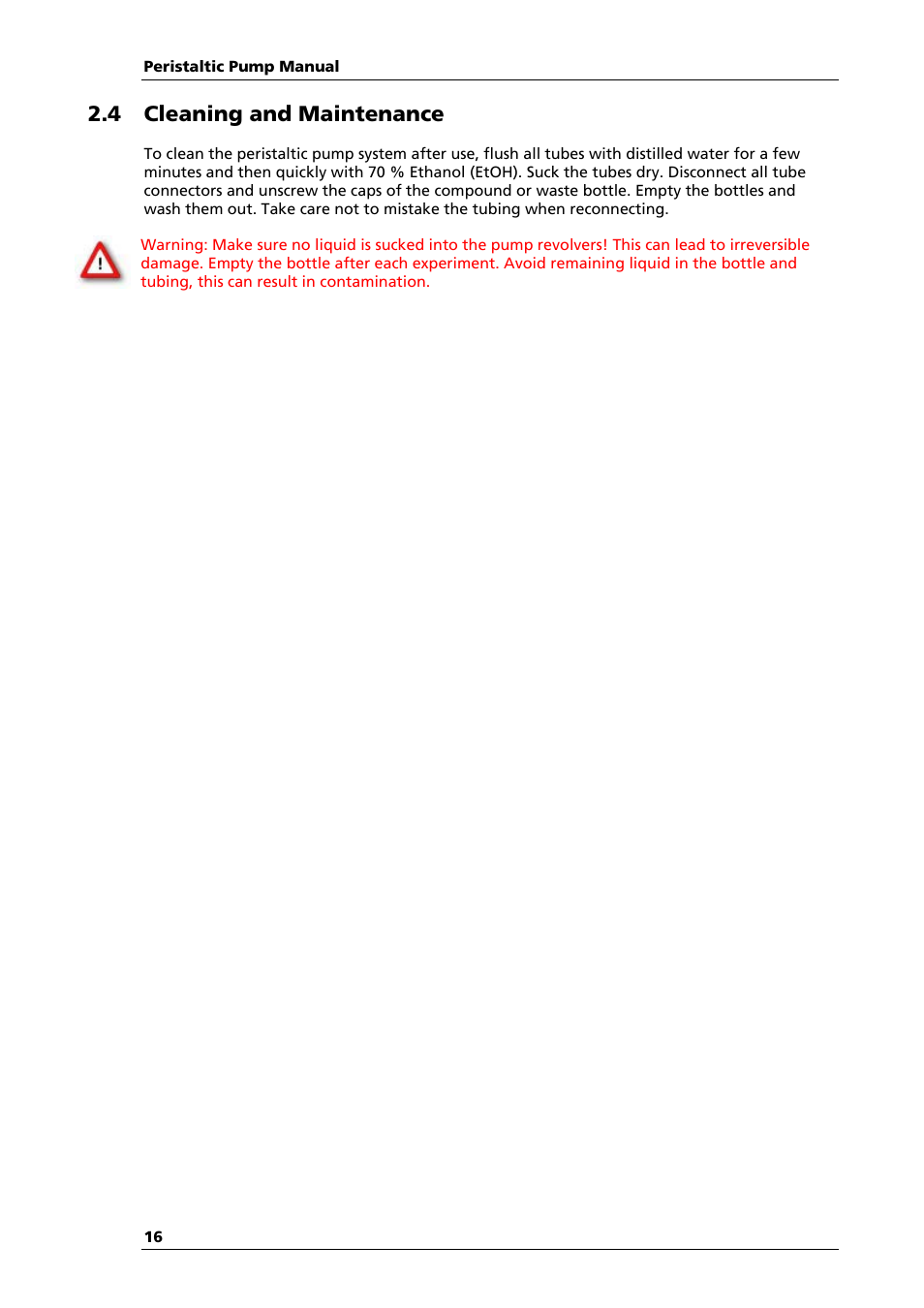 4 cleaning and maintenance | Multichannel Systems PPS2 Manual User Manual | Page 18 / 26