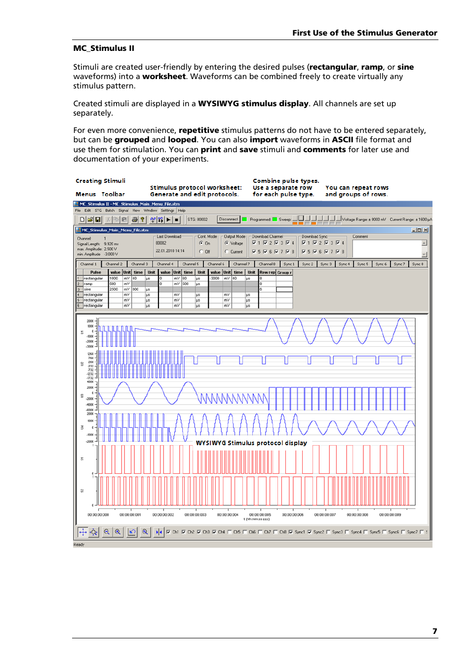 Multichannel Systems STG4004+STG4008 Manual User Manual | Page 11 / 114