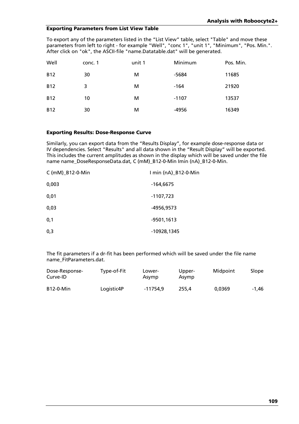 Multichannel Systems Roboocyte2 Manual User Manual | Page 113 / 115