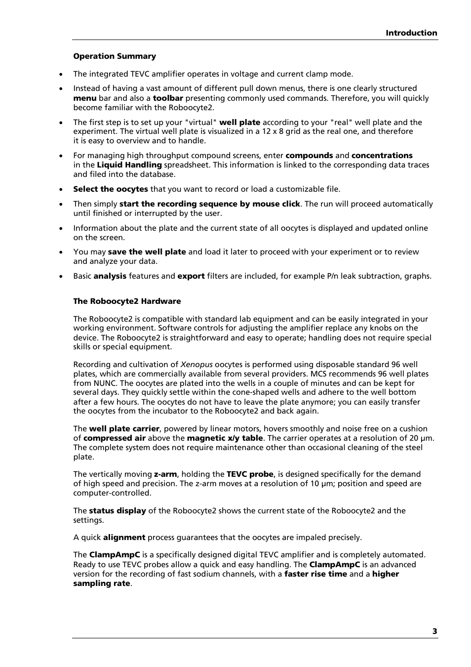 Multichannel Systems Roboocyte2 Manual User Manual | Page 7 / 115