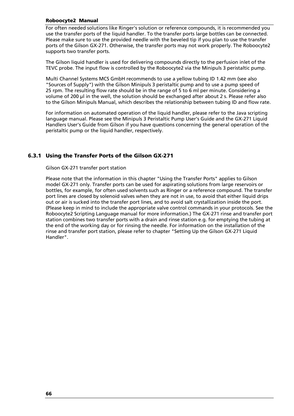 Multichannel Systems Roboocyte2 Manual User Manual | Page 70 / 115