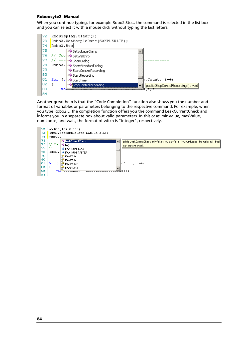 Multichannel Systems Roboocyte2 Manual User Manual | Page 88 / 115