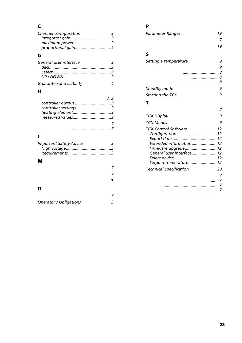 Multichannel Systems TC01-TC02 Manual User Manual | Page 32 / 33