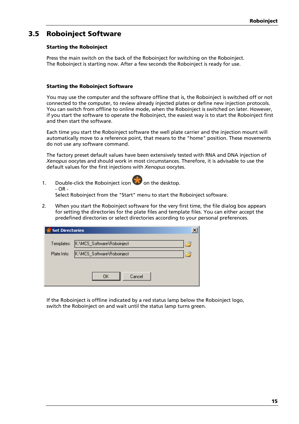 5 roboinject software | Multichannel Systems Roboinject Manual User Manual | Page 19 / 91