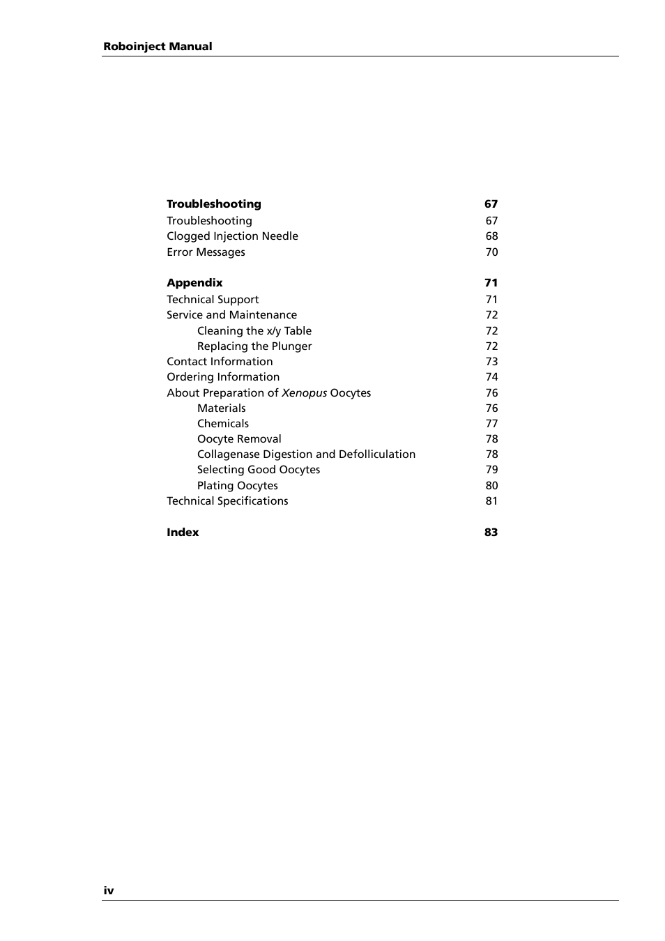 Multichannel Systems Roboinject Manual User Manual | Page 4 / 91