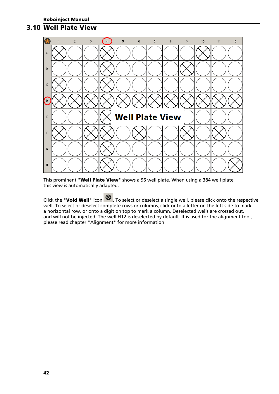 10 well plate view | Multichannel Systems Roboinject Manual User Manual | Page 46 / 91