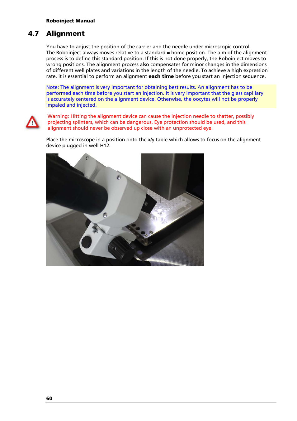 7 alignment | Multichannel Systems Roboinject Manual User Manual | Page 64 / 91