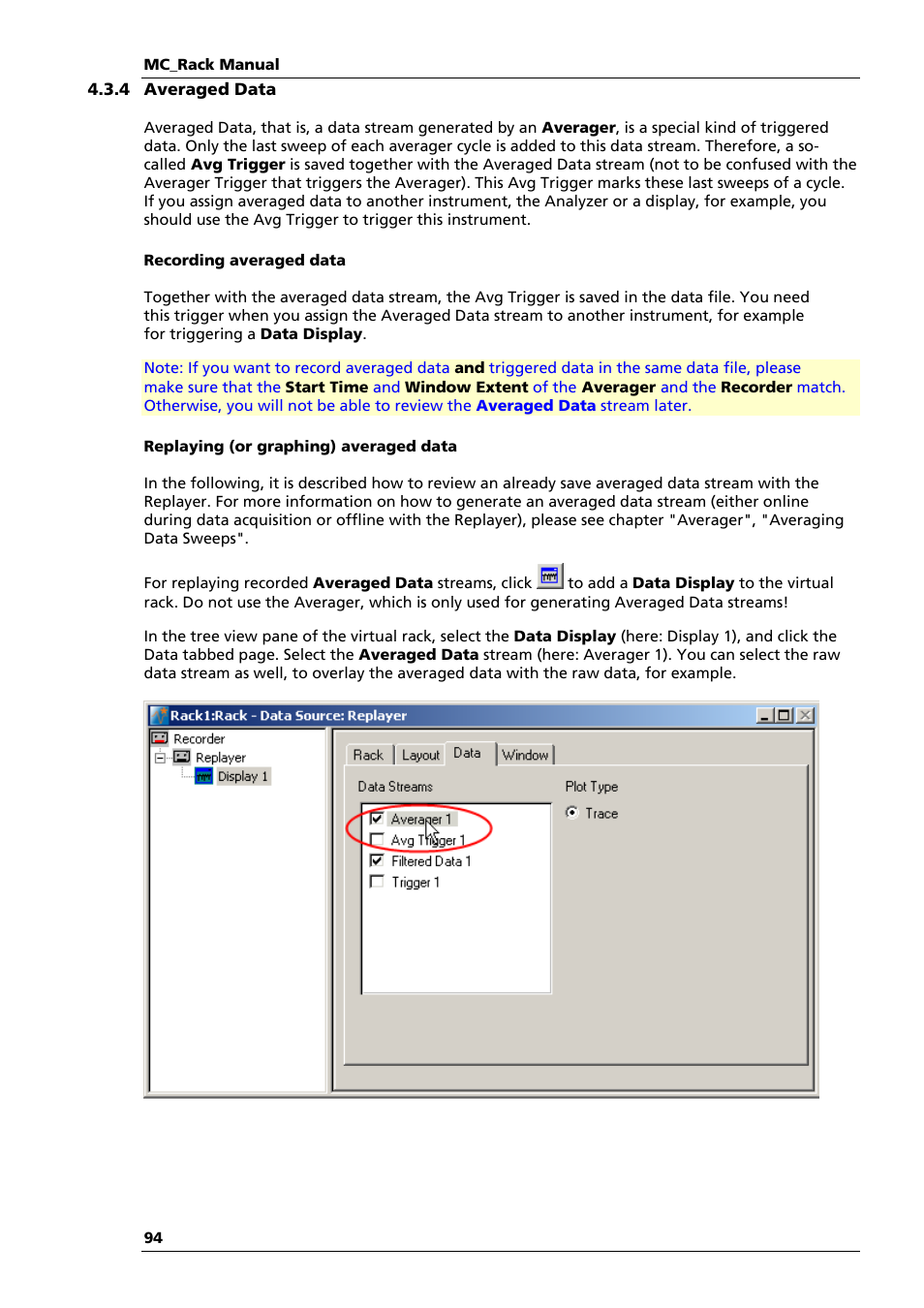 Multichannel Systems MC_Rack Manual User Manual | Page 100 / 201