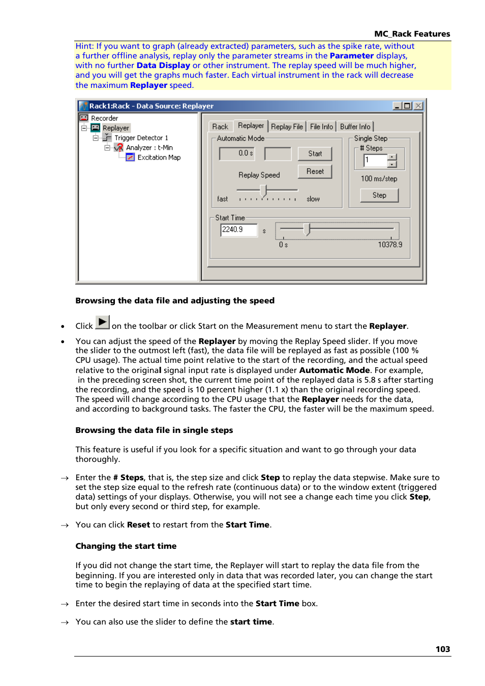 Multichannel Systems MC_Rack Manual User Manual | Page 109 / 201