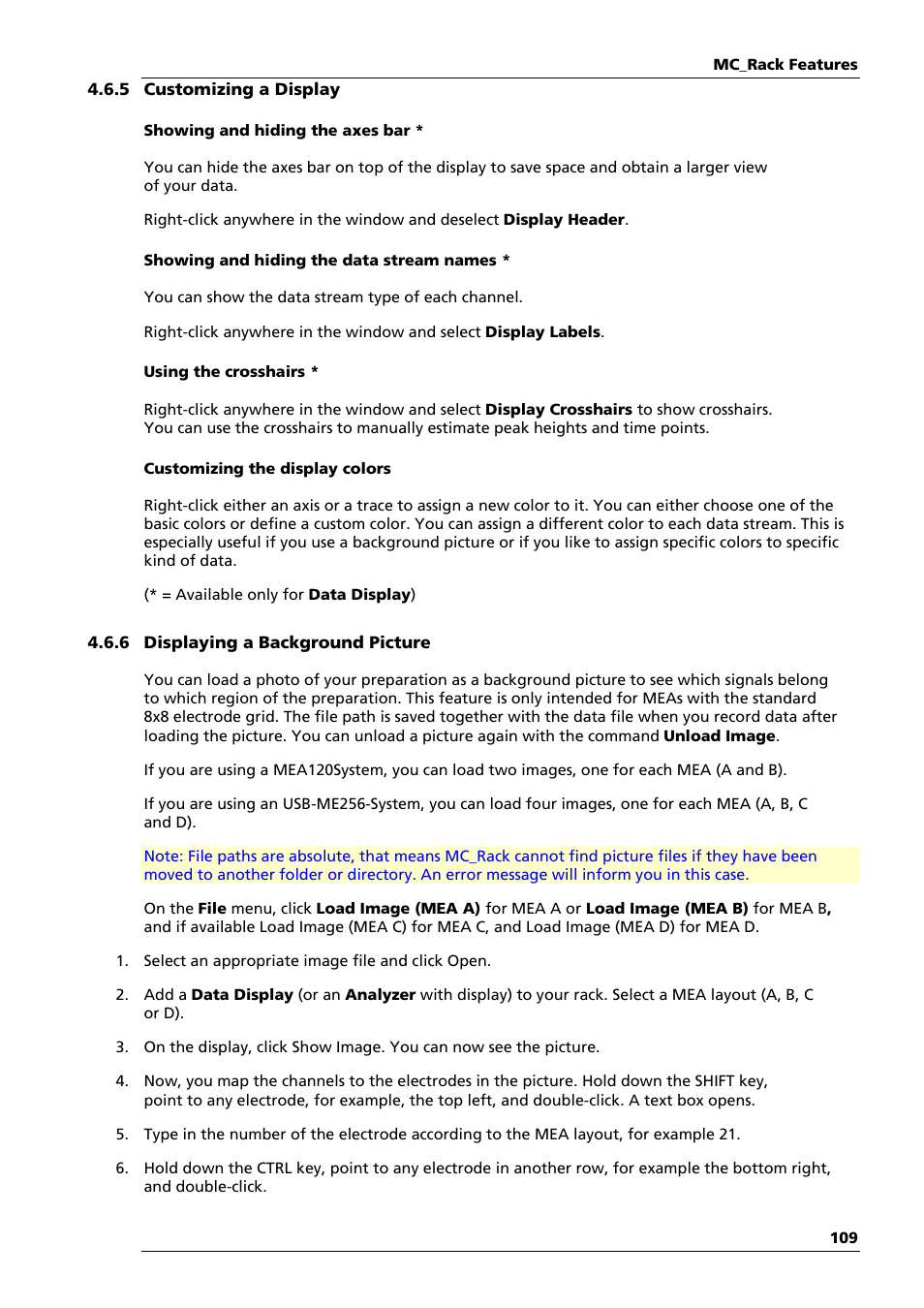 Multichannel Systems MC_Rack Manual User Manual | Page 115 / 201