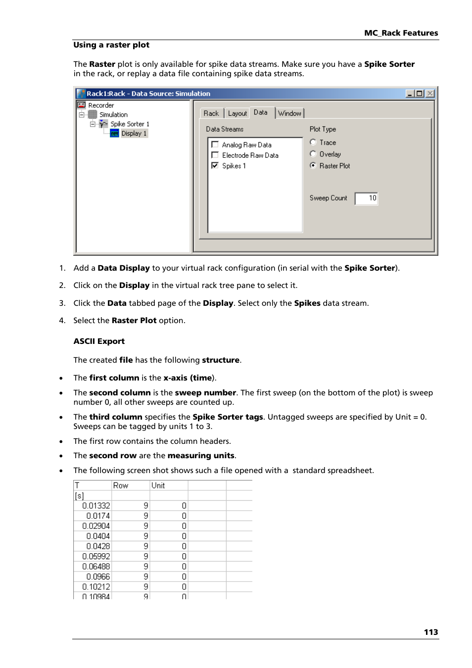 Multichannel Systems MC_Rack Manual User Manual | Page 119 / 201