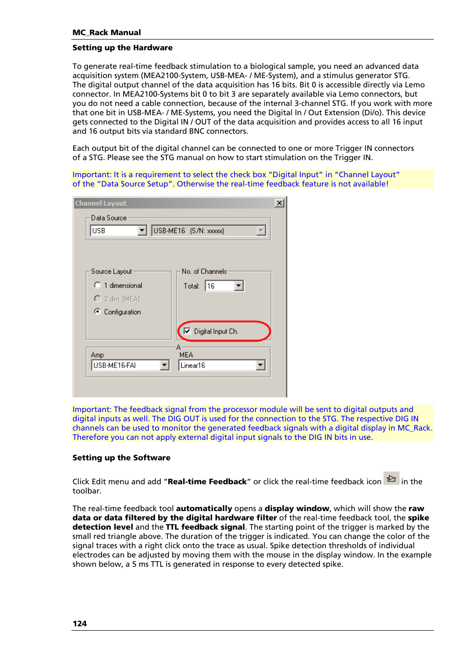 Multichannel Systems MC_Rack Manual User Manual | Page 130 / 201