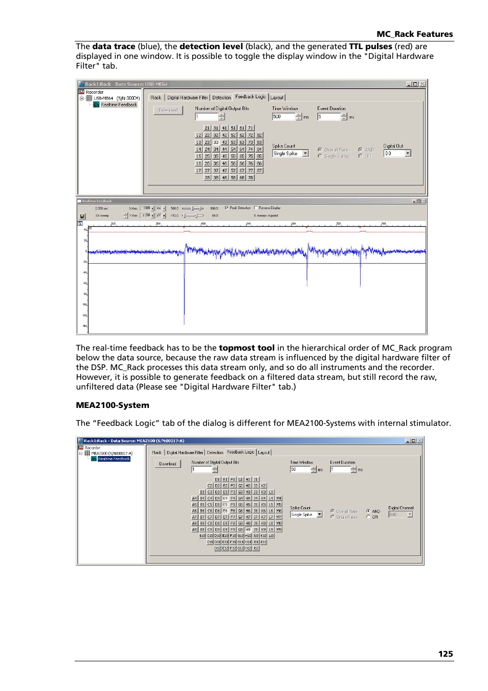 Multichannel Systems MC_Rack Manual User Manual | Page 131 / 201