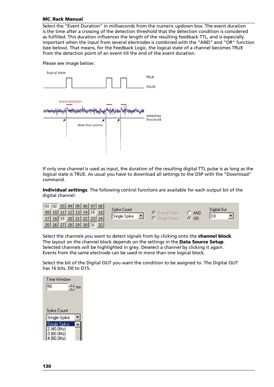 Multichannel Systems MC_Rack Manual User Manual | Page 136 / 201