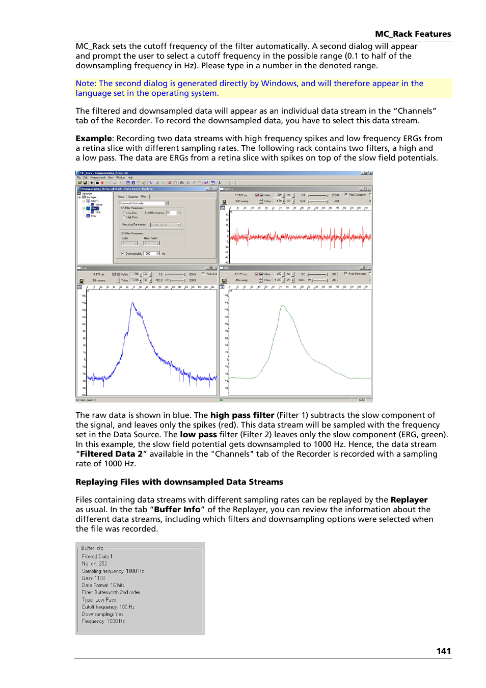 Multichannel Systems MC_Rack Manual User Manual | Page 147 / 201