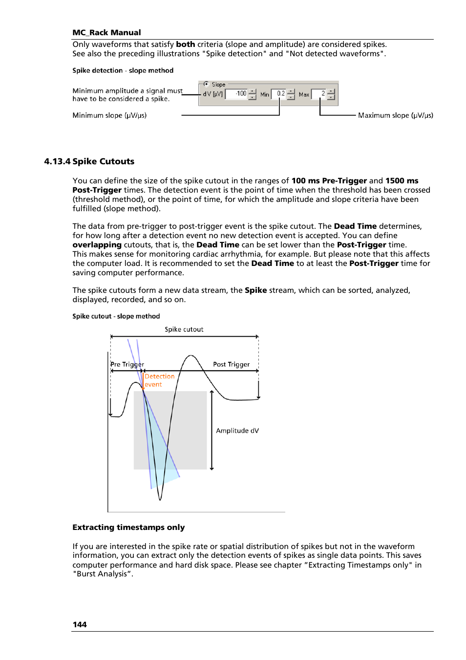 Multichannel Systems MC_Rack Manual User Manual | Page 150 / 201