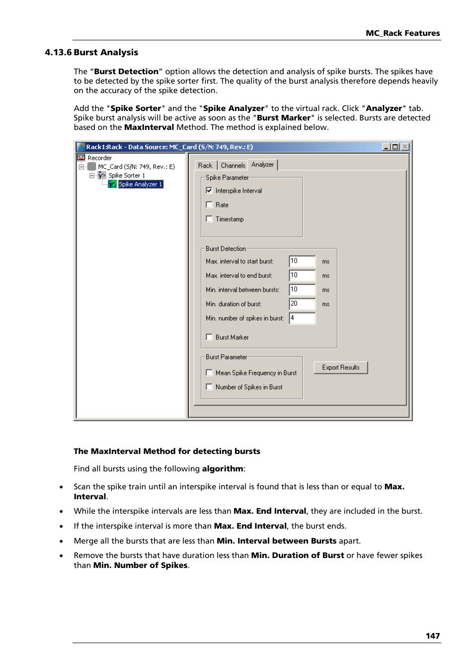 Multichannel Systems MC_Rack Manual User Manual | Page 153 / 201