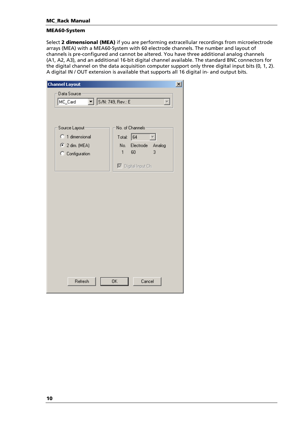 Multichannel Systems MC_Rack Manual User Manual | Page 16 / 201