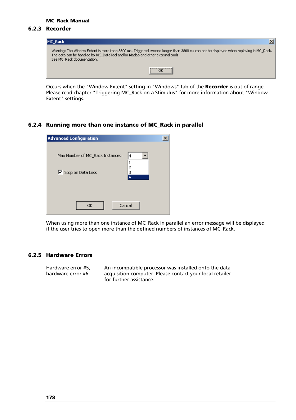 Multichannel Systems MC_Rack Manual User Manual | Page 184 / 201
