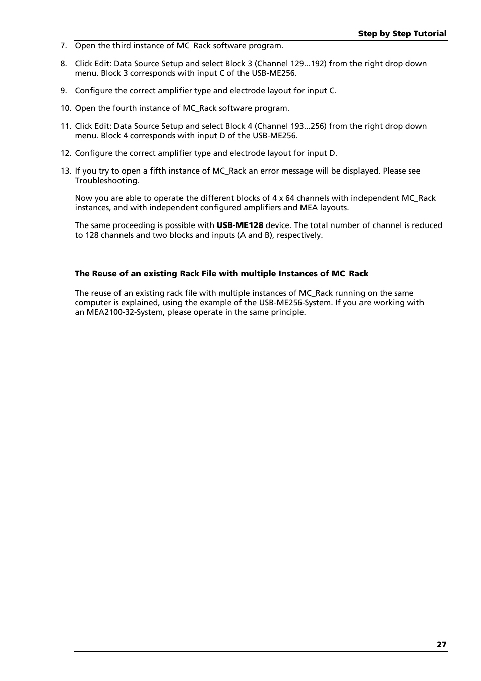 Multichannel Systems MC_Rack Manual User Manual | Page 33 / 201