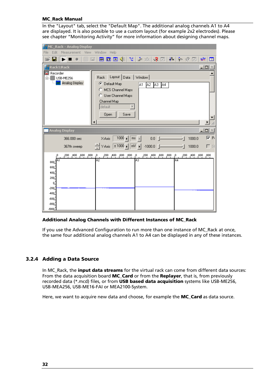 Multichannel Systems MC_Rack Manual User Manual | Page 38 / 201