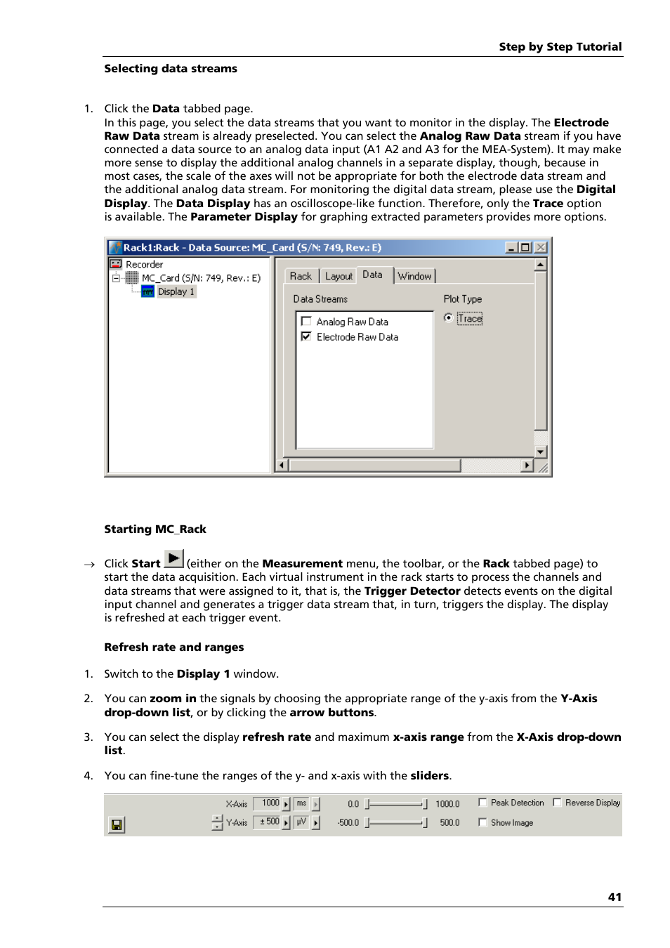 Multichannel Systems MC_Rack Manual User Manual | Page 47 / 201