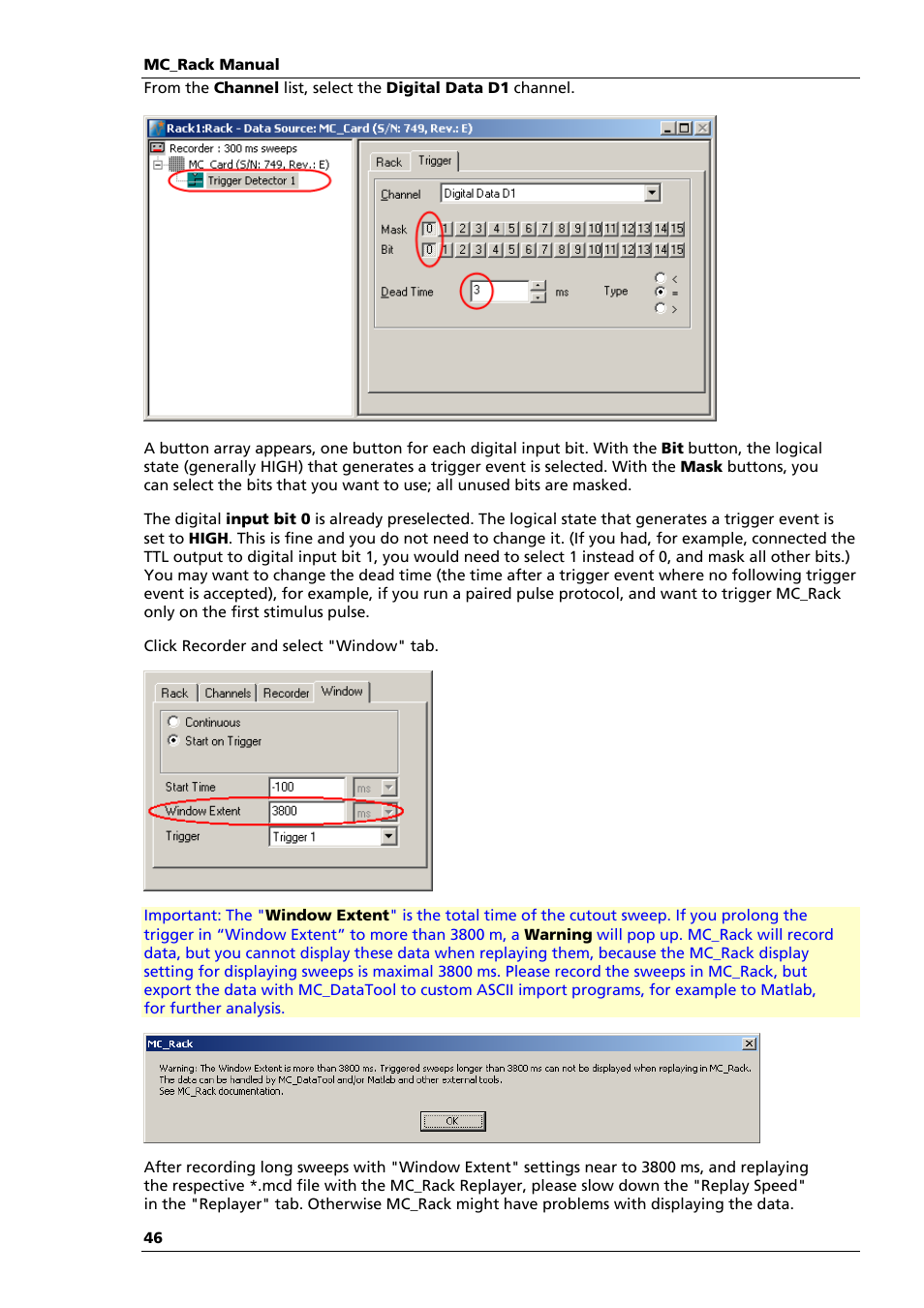 Multichannel Systems MC_Rack Manual User Manual | Page 52 / 201