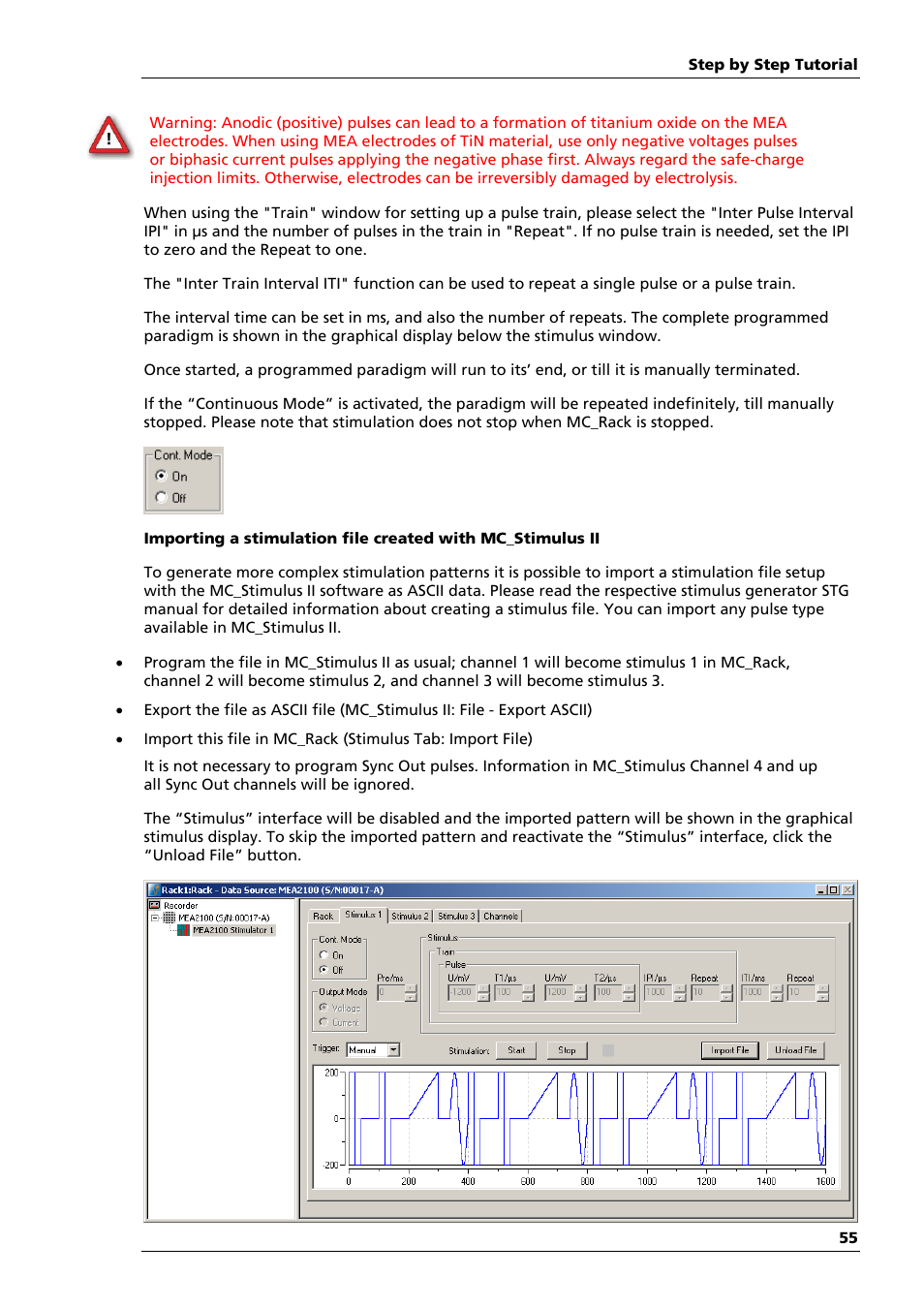 Multichannel Systems MC_Rack Manual User Manual | Page 61 / 201