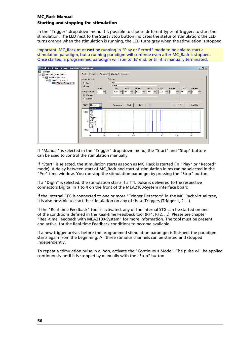 Multichannel Systems MC_Rack Manual User Manual | Page 62 / 201
