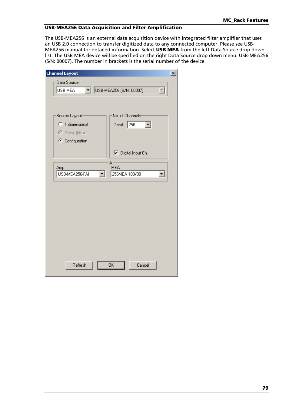 Multichannel Systems MC_Rack Manual User Manual | Page 85 / 201