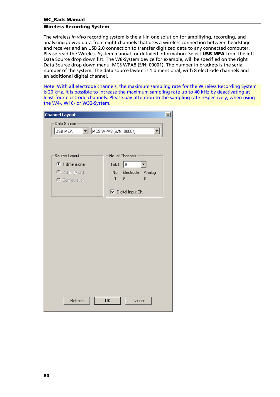 Multichannel Systems MC_Rack Manual User Manual | Page 86 / 201