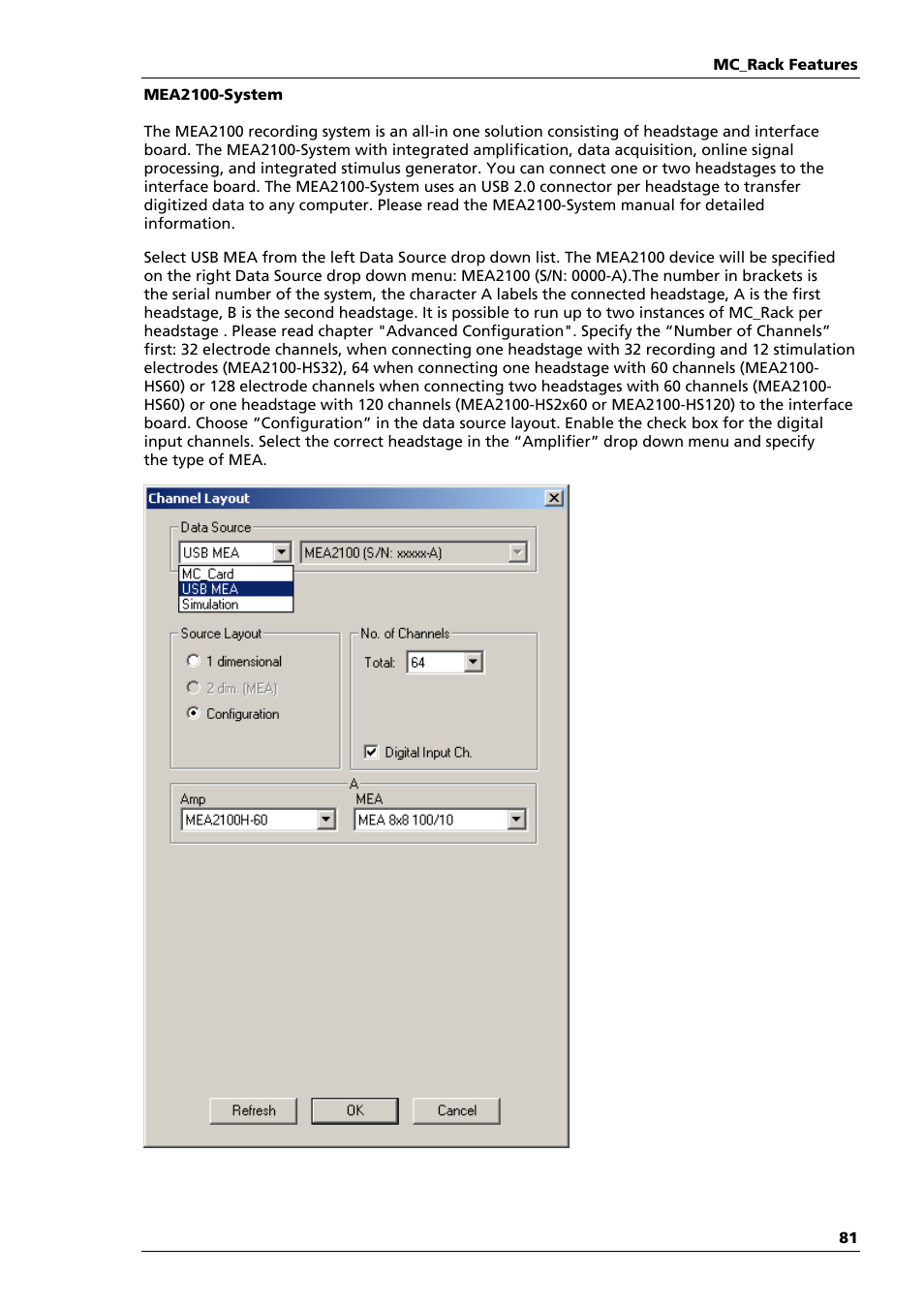 Multichannel Systems MC_Rack Manual User Manual | Page 87 / 201