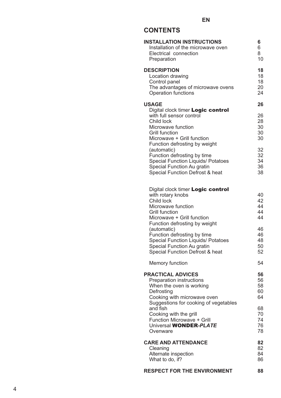 Kaiser EM2000 User Manual | Page 4 / 96