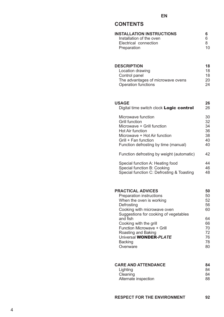 Kaiser EM3200 User Manual | Page 4 / 100