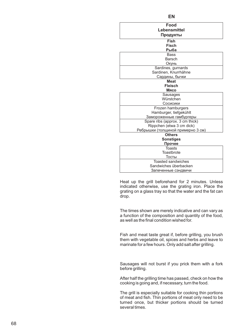 Kaiser EM3200 User Manual | Page 68 / 100